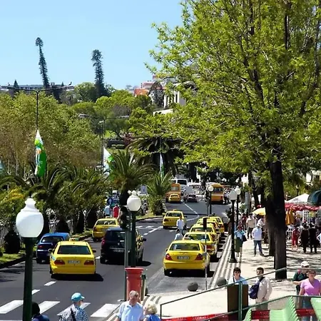 Yellow Townhouse And Terrace